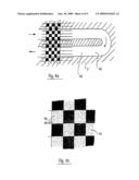 METHOD AND DEVICE FOR INTEGRATED SYNTHESIS AND ANALYSIS OF ANALYTES ON A SUPPORT diagram and image