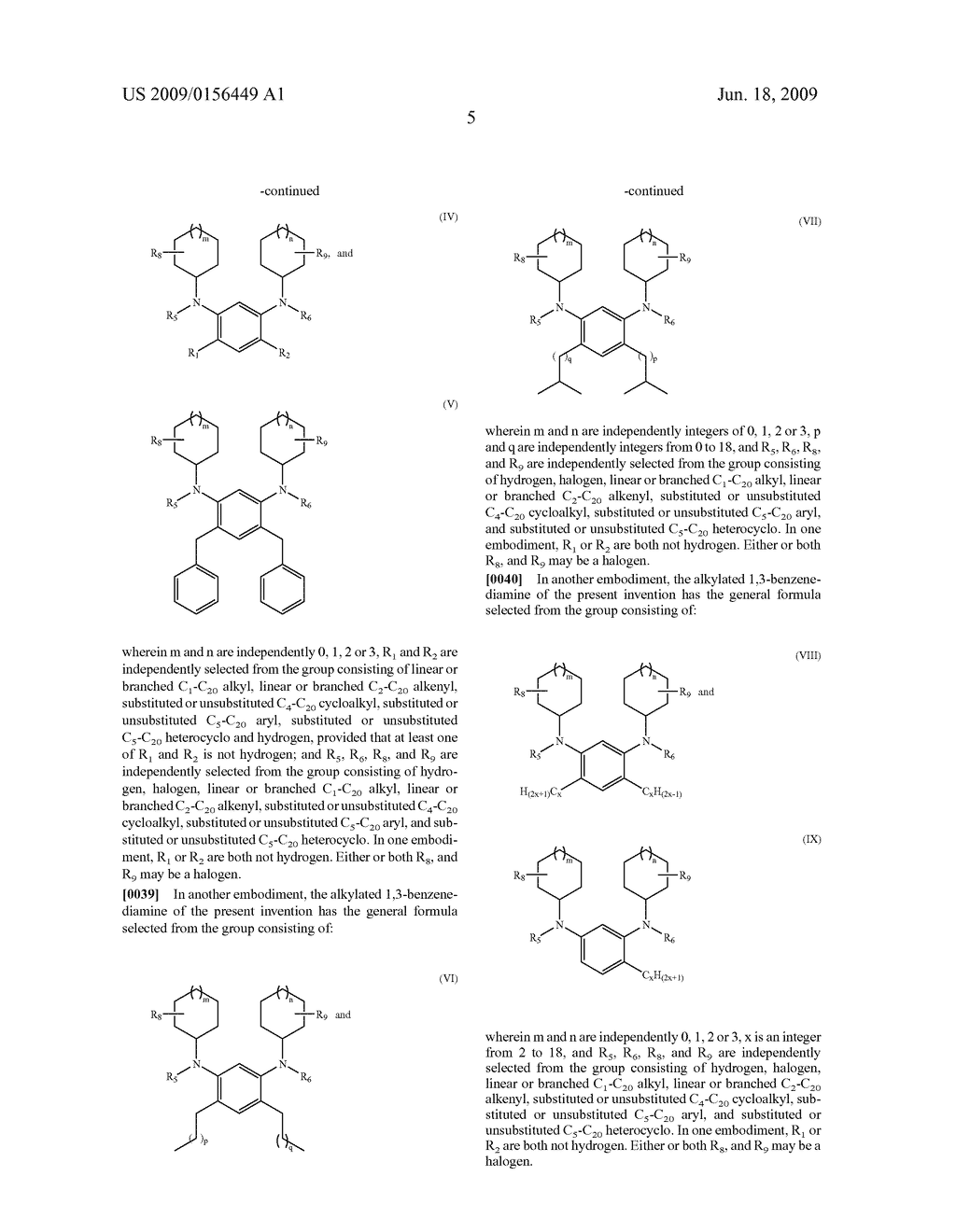 ALKYLATED 1,3-BENZENEDIAMINE COMPOUNDS AND METHODS FOR PRODUCING SAME - diagram, schematic, and image 06