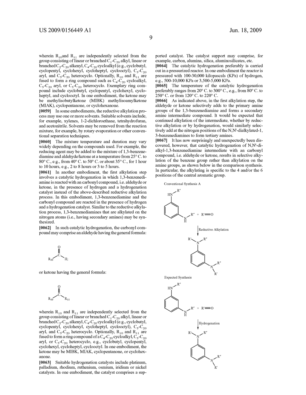 ALKYLATED 1,3-BENZENEDIAMINE COMPOUNDS AND METHODS FOR PRODUCING SAME - diagram, schematic, and image 10