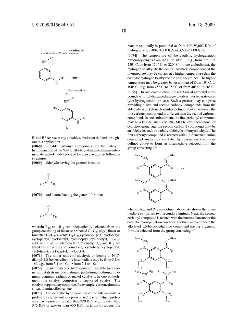 ALKYLATED 1,3-BENZENEDIAMINE COMPOUNDS AND METHODS FOR PRODUCING SAME - diagram, schematic, and image 11