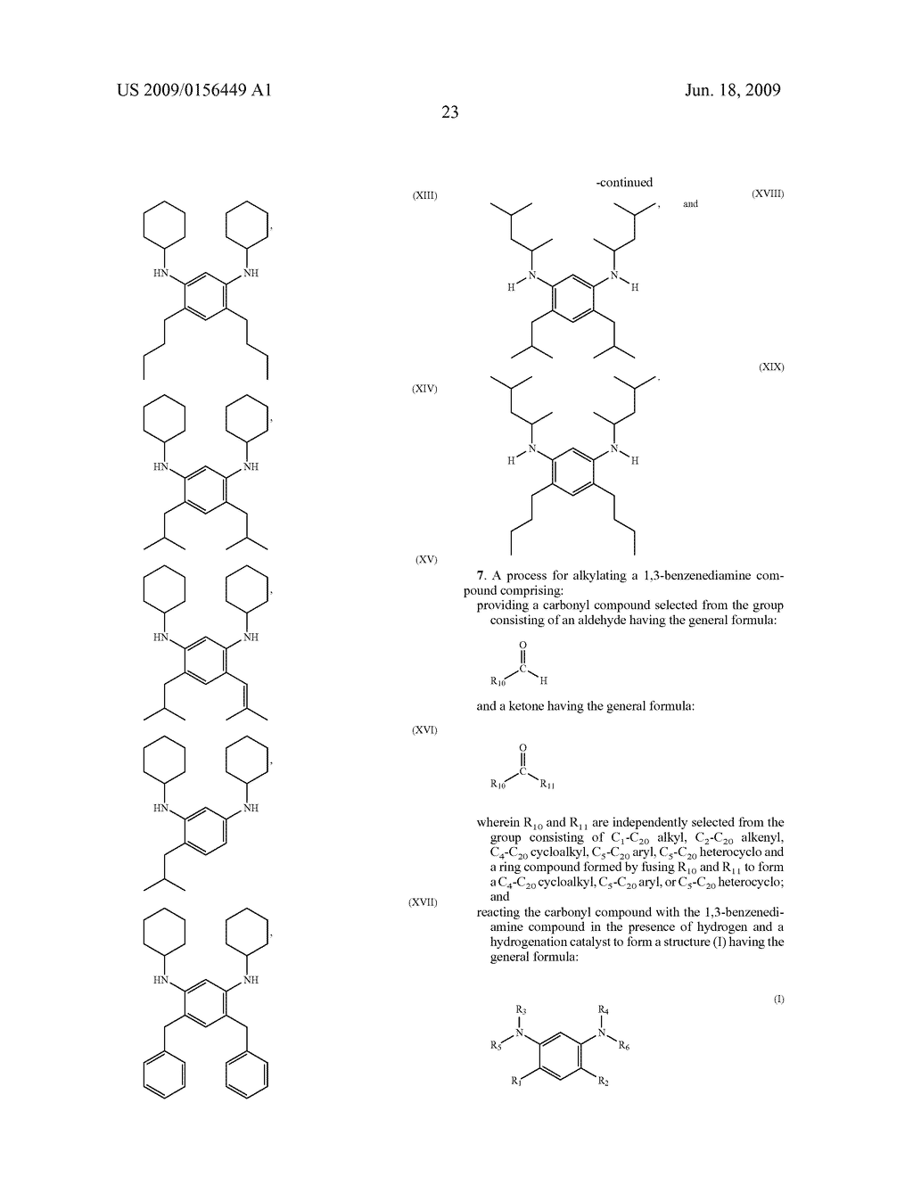 ALKYLATED 1,3-BENZENEDIAMINE COMPOUNDS AND METHODS FOR PRODUCING SAME - diagram, schematic, and image 24