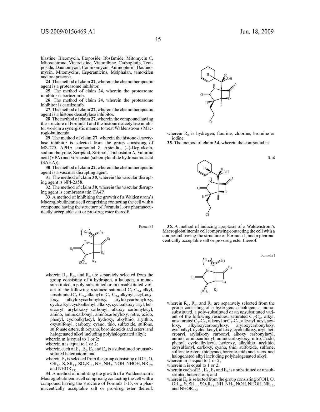 METHODS OF USING [3.2.0] HETEROCYCLIC COMPOUNDS AND ANALOGS THEREOF IN TREATING WALDENSTROM'S MACROGLOBULINEMIA - diagram, schematic, and image 61