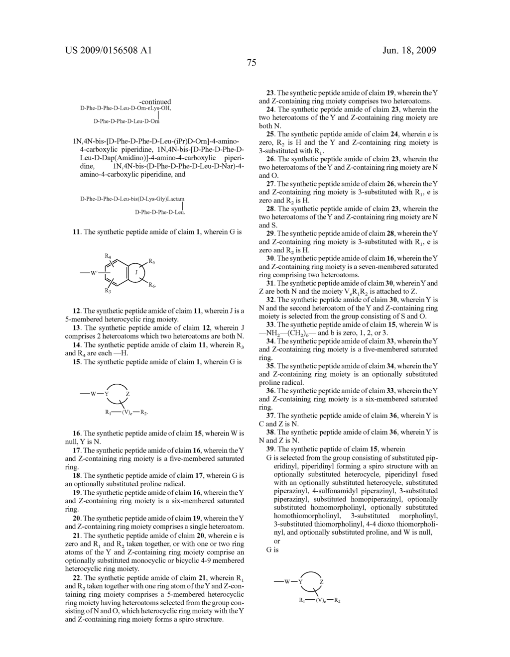 SYNTHETIC PEPTIDE AMIDES AND DIMERIC FORMS THEREOF - diagram, schematic, and image 92