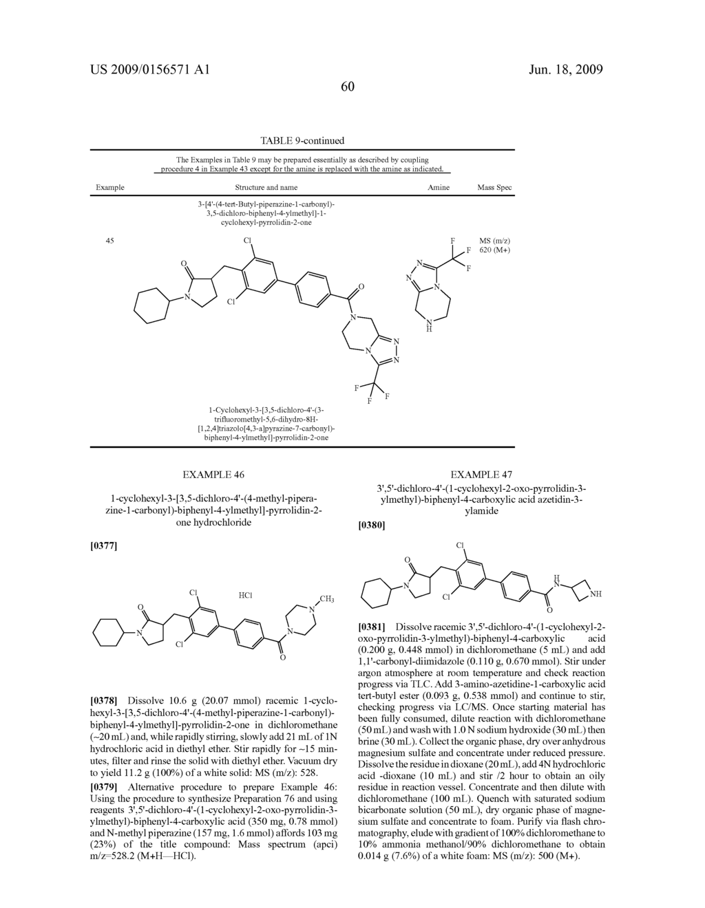 BIPHENYL AMIDE LACTAM DERIVATIVES AS INHIBITORS OF 11-BETA-HYDROXYSTEROID DEHYDROGENASE 1 - diagram, schematic, and image 61