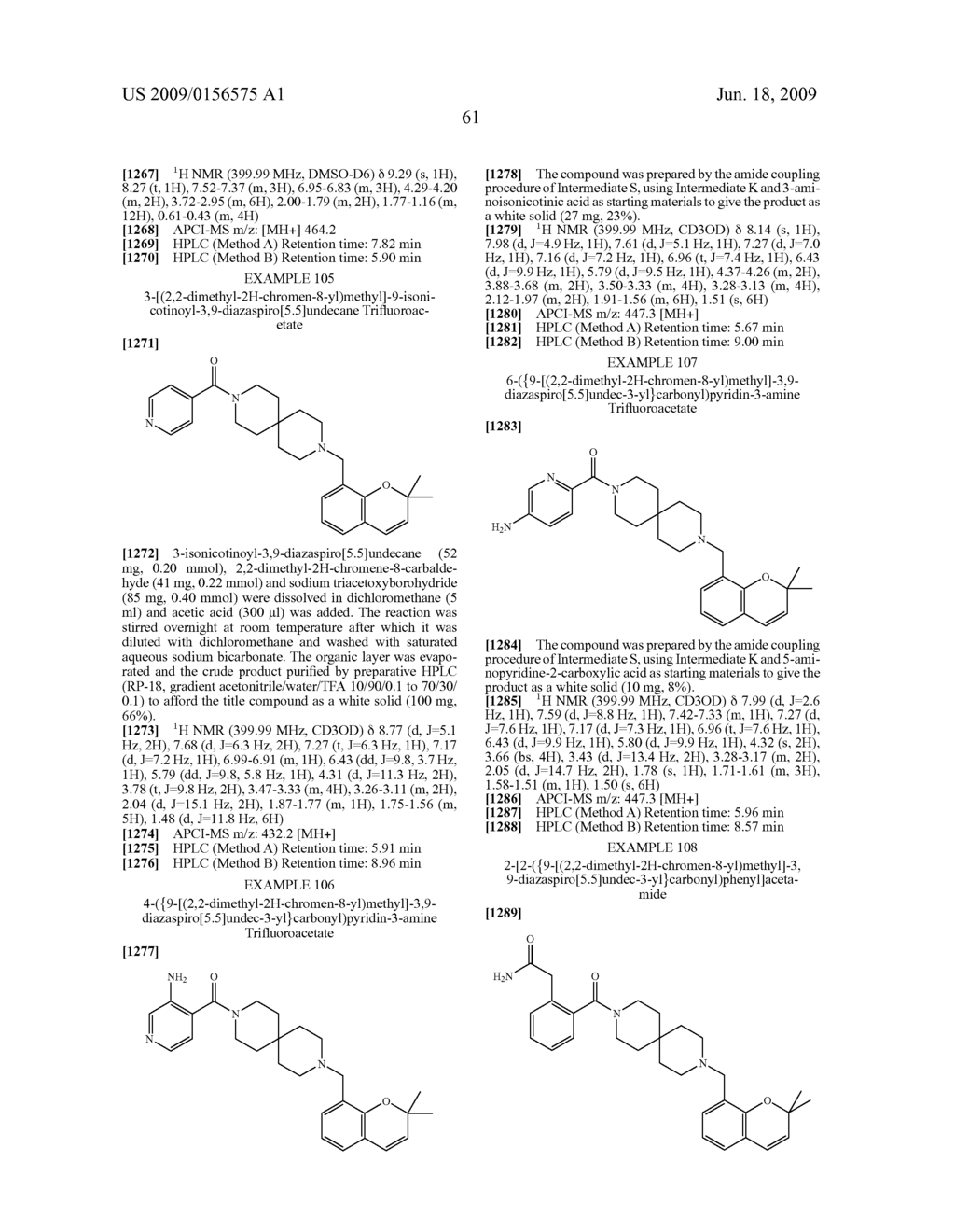 NOVEL DIAZASPIROALKANES AND THEIR USE FOR TREATMENT OF CCR8 MEDIATED DISEASES - diagram, schematic, and image 62