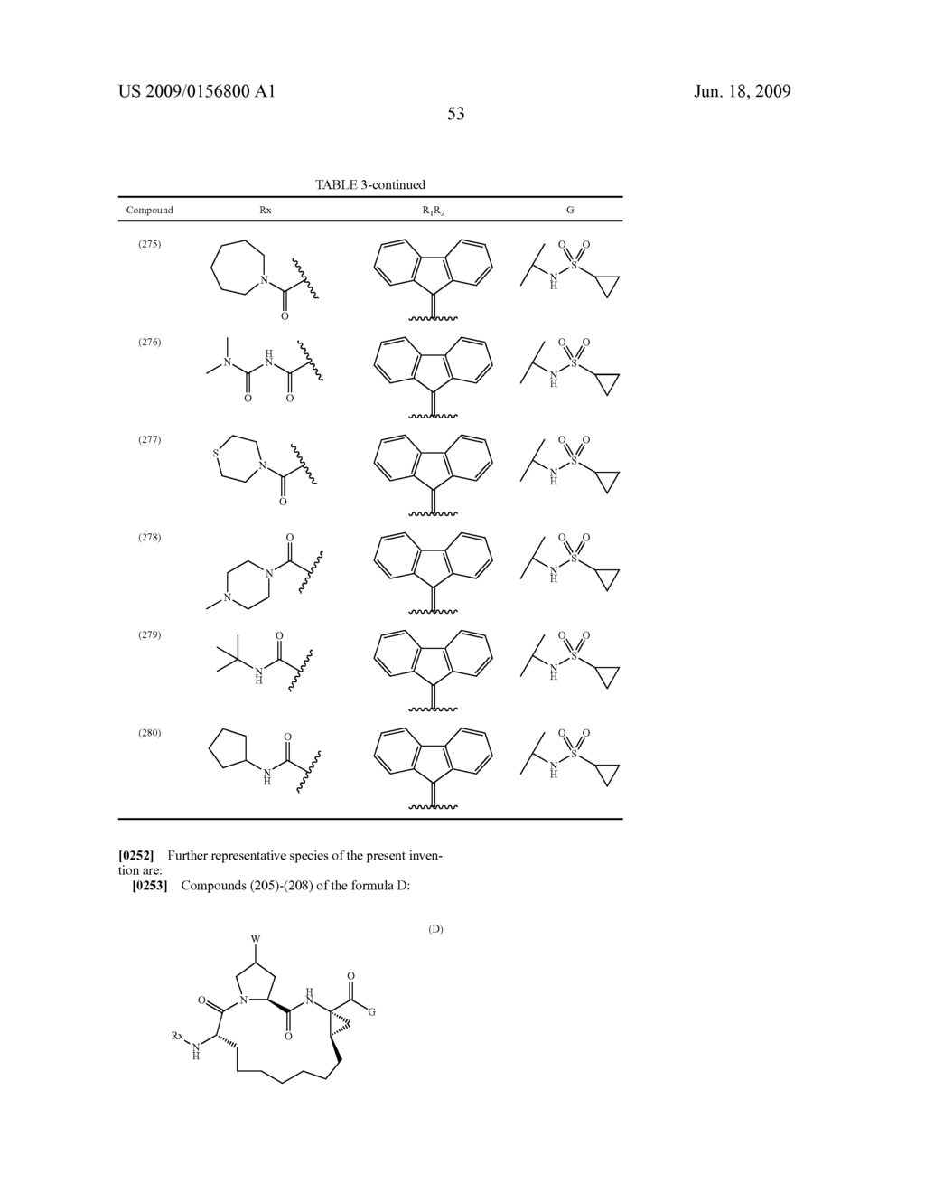 PROCESS FOR MAKING MACROCYCLIC OXIMYL HEPATITIS C PROTEASE INHIBITORS - diagram, schematic, and image 54