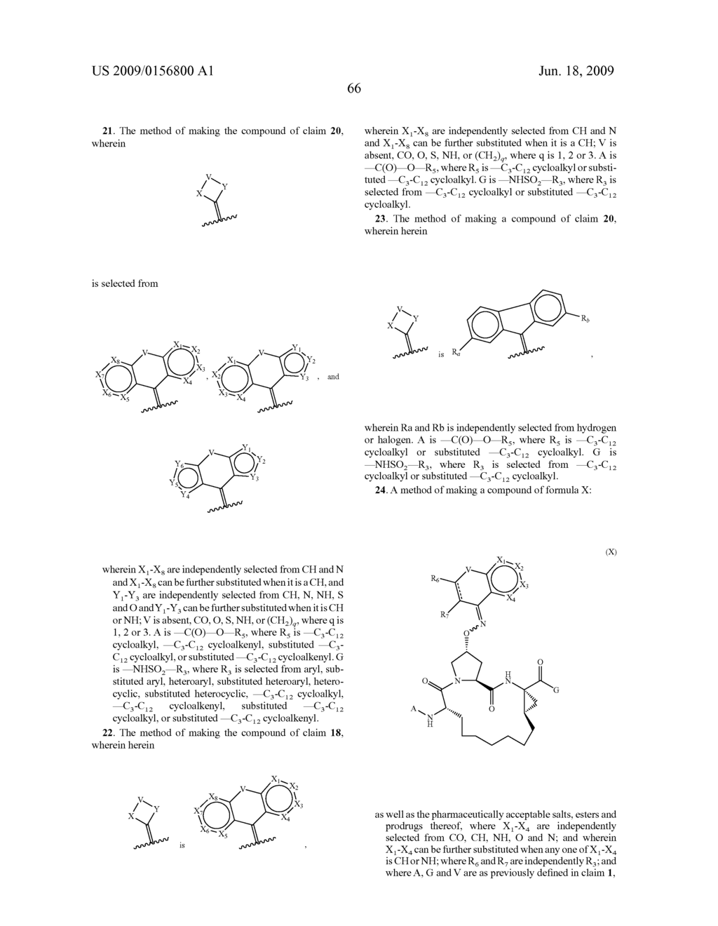 PROCESS FOR MAKING MACROCYCLIC OXIMYL HEPATITIS C PROTEASE INHIBITORS - diagram, schematic, and image 67