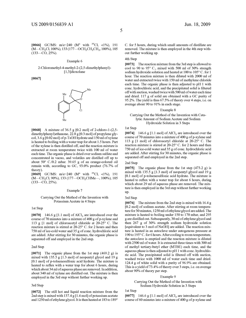 Method for producing 2,5-dimethylphenyl acetic acid - diagram, schematic, and image 06