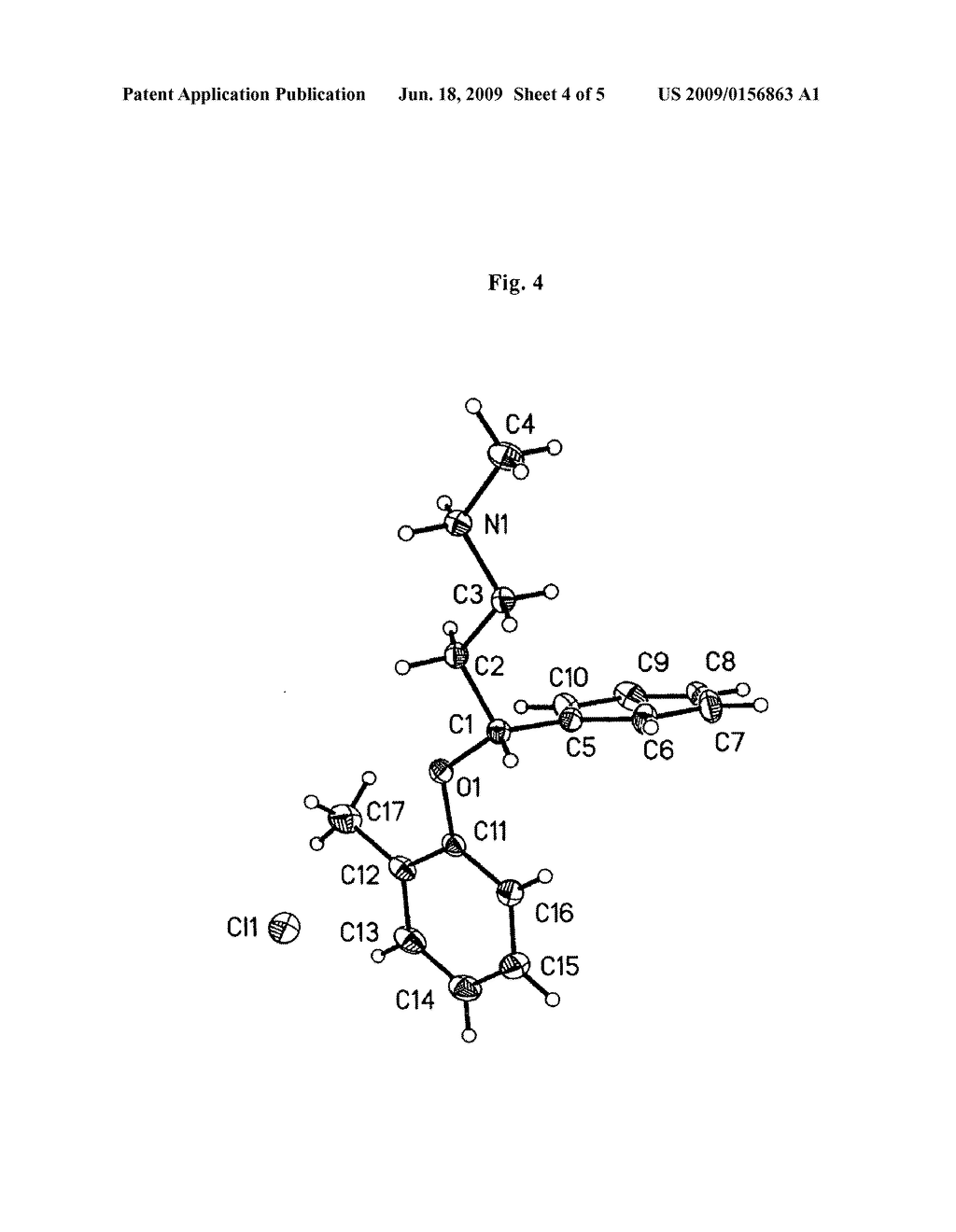 ATOMOXETINE HYDROCHLORIDE PURE CRYSTALLINE FORM - diagram, schematic, and image 05