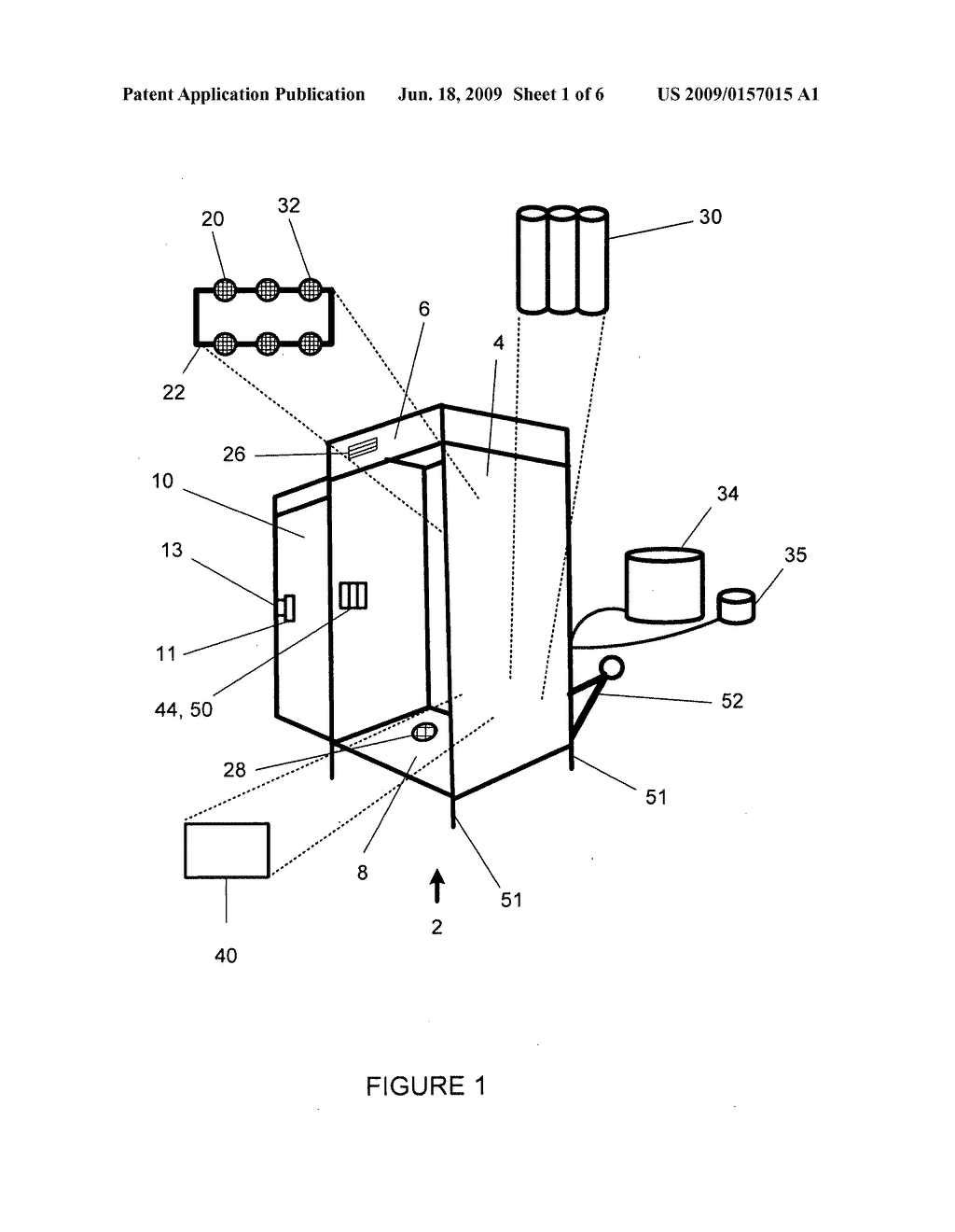 Apparatus and method of applying sunscreen or similar liquid - diagram, schematic, and image 02