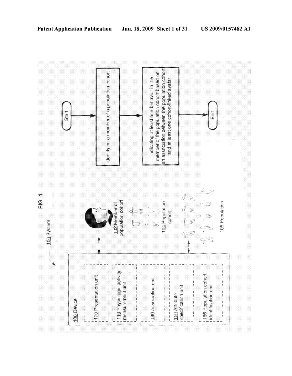 Methods and systems for indicating behavior in a population cohort - diagram, schematic, and image 02