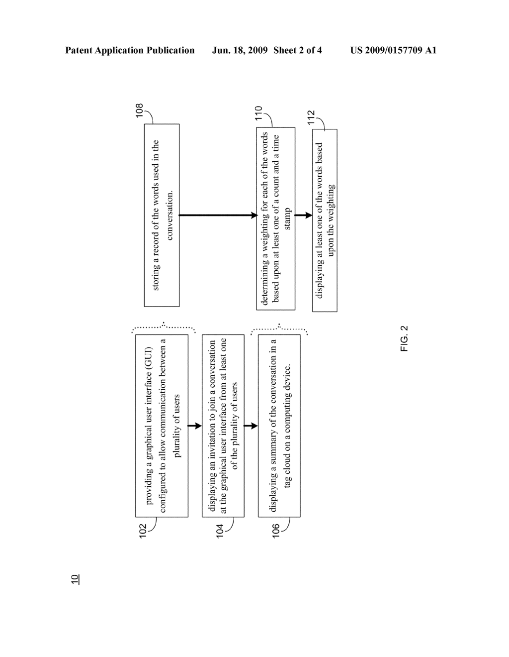 SYSTEM AND METHOD FOR DISPLAYING A CONVERSATION SUMMARY - diagram, schematic, and image 03