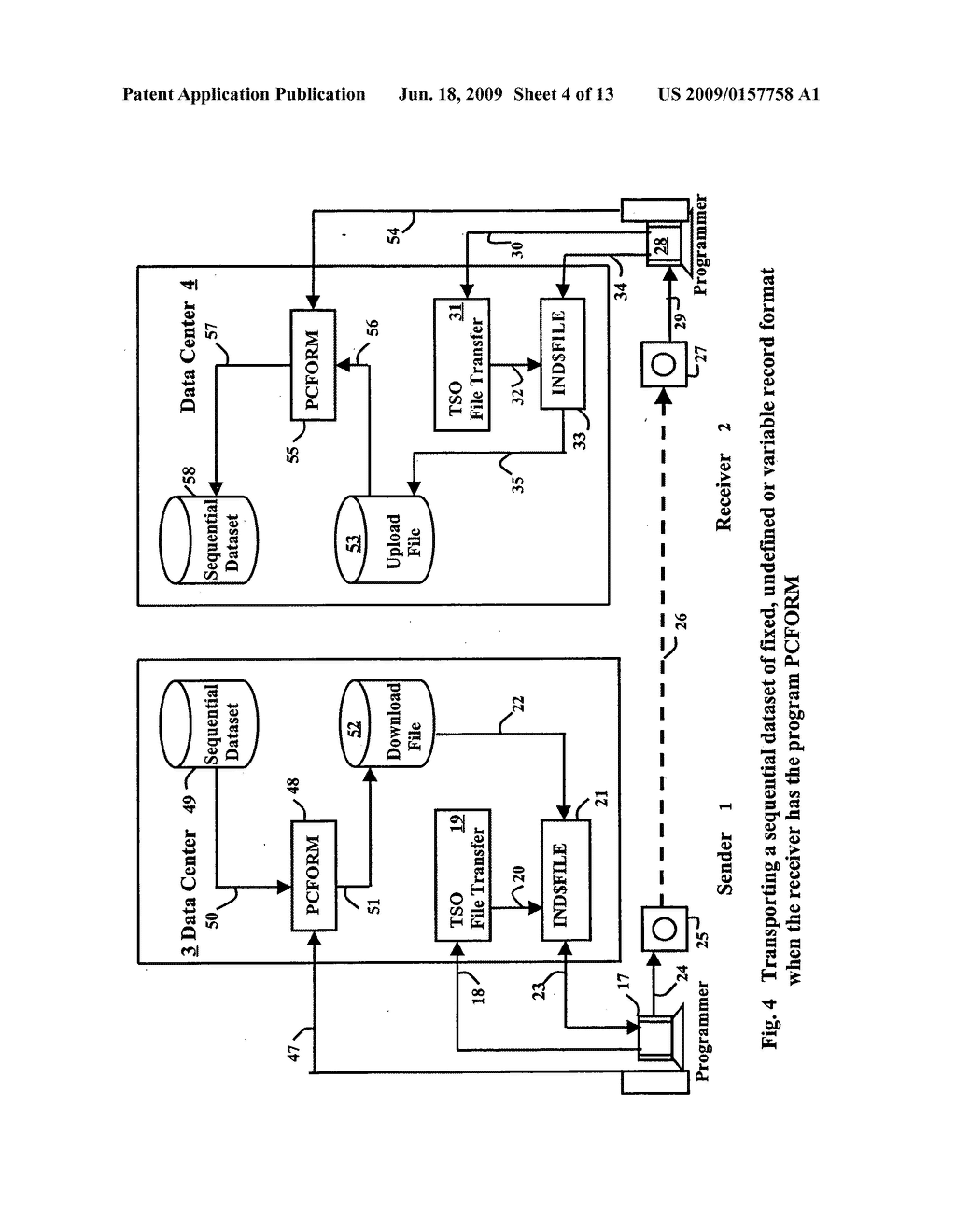 Distribution of mainframe data in the PC environment - diagram, schematic, and image 05