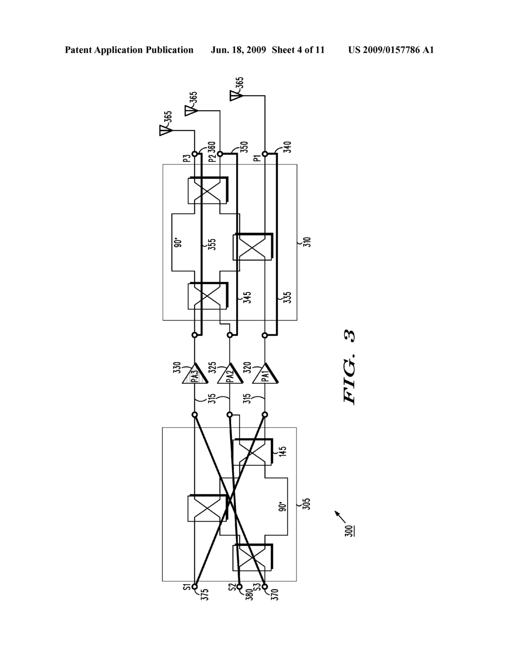 METHOD AND APPARATUS FOR A FAIL SAFE FOURIER TRANSFORM MATRIX - diagram, schematic, and image 05