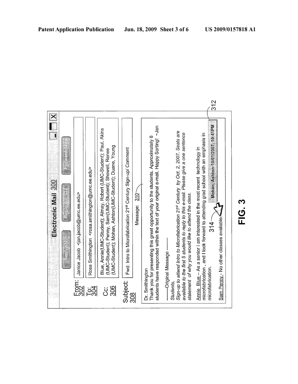 METHOD TO IDENTIFY AND DISPLAY CONTRIBUTIONS BY AUTHOR IN AN E-MAIL COMPRISING MULTIPLE AUTHORS - diagram, schematic, and image 04