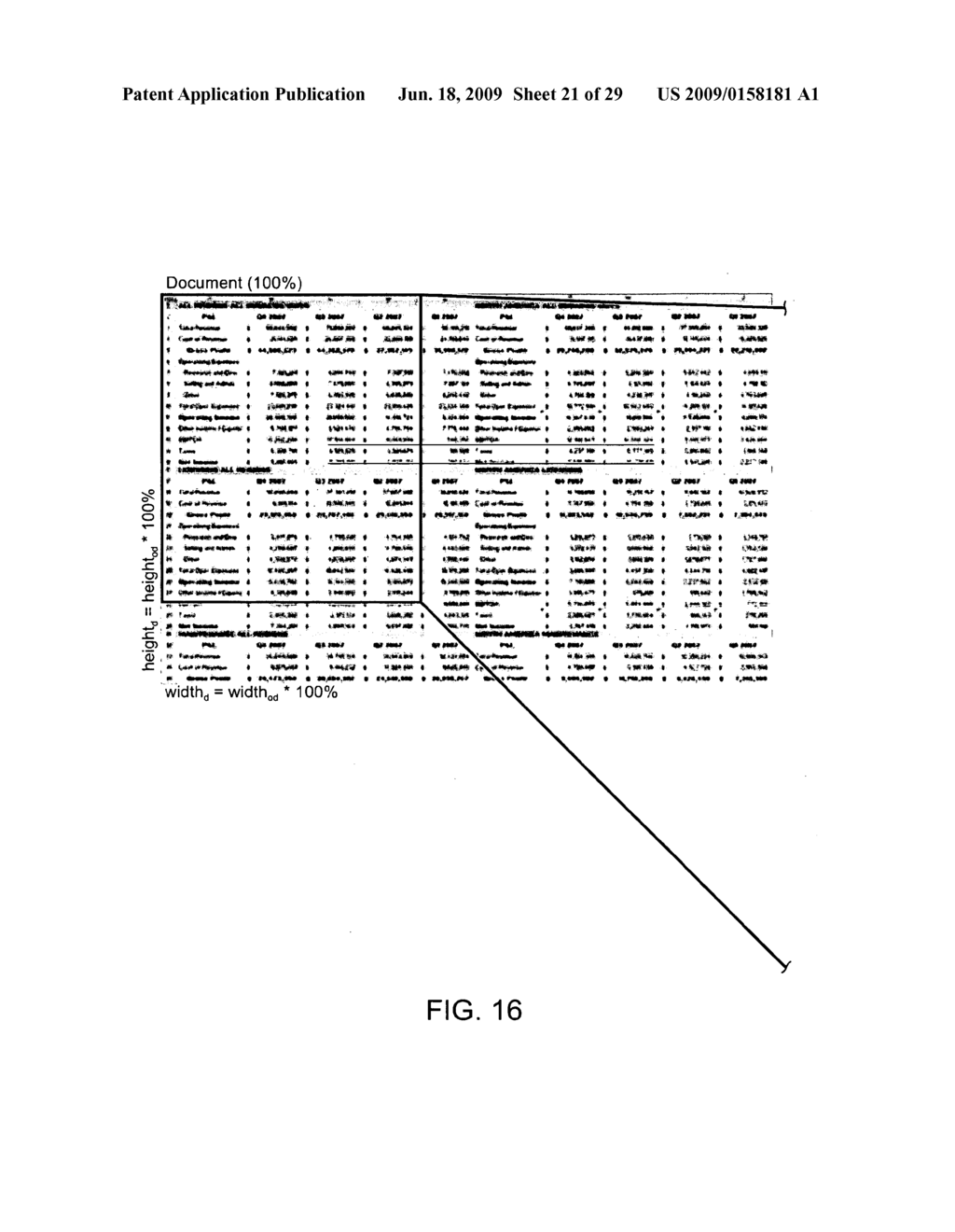 USER INTERFACE METHOD AND APPARATUS TO NAVIGATE A DOCUMENT FILE - diagram, schematic, and image 22