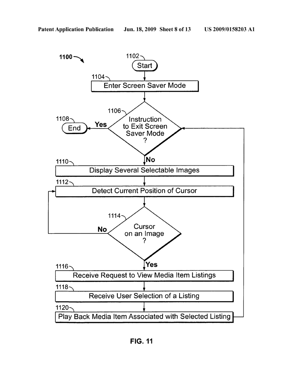 Scrolling displayed objects using a 3D remote controller in a media system - diagram, schematic, and image 09