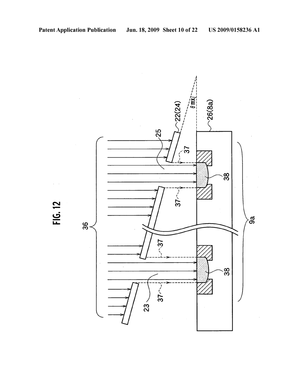 Semiconductor device fabrication method and fabrication apparatus using a stencil mask - diagram, schematic, and image 11