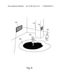 Method and system for media audience measurement and spatial extrapolation based on site, display, crowd, and viewership characterization diagram and image