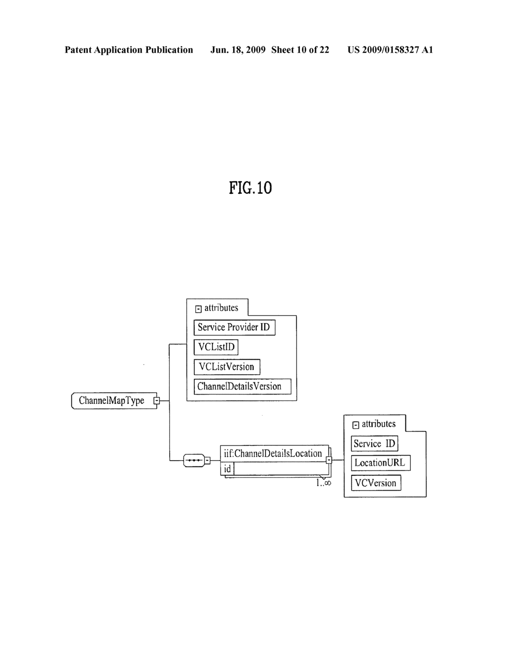 IPTV receiver and method of providing channel map information - diagram, schematic, and image 11