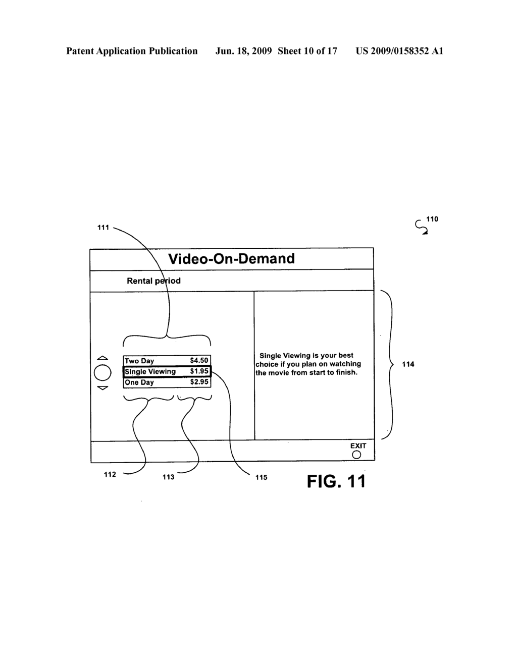 SYSTEM AND METHOD FOR PROVIDING PURCHASABLE ENHANCEMENTS OF VOD SERVICES - diagram, schematic, and image 11