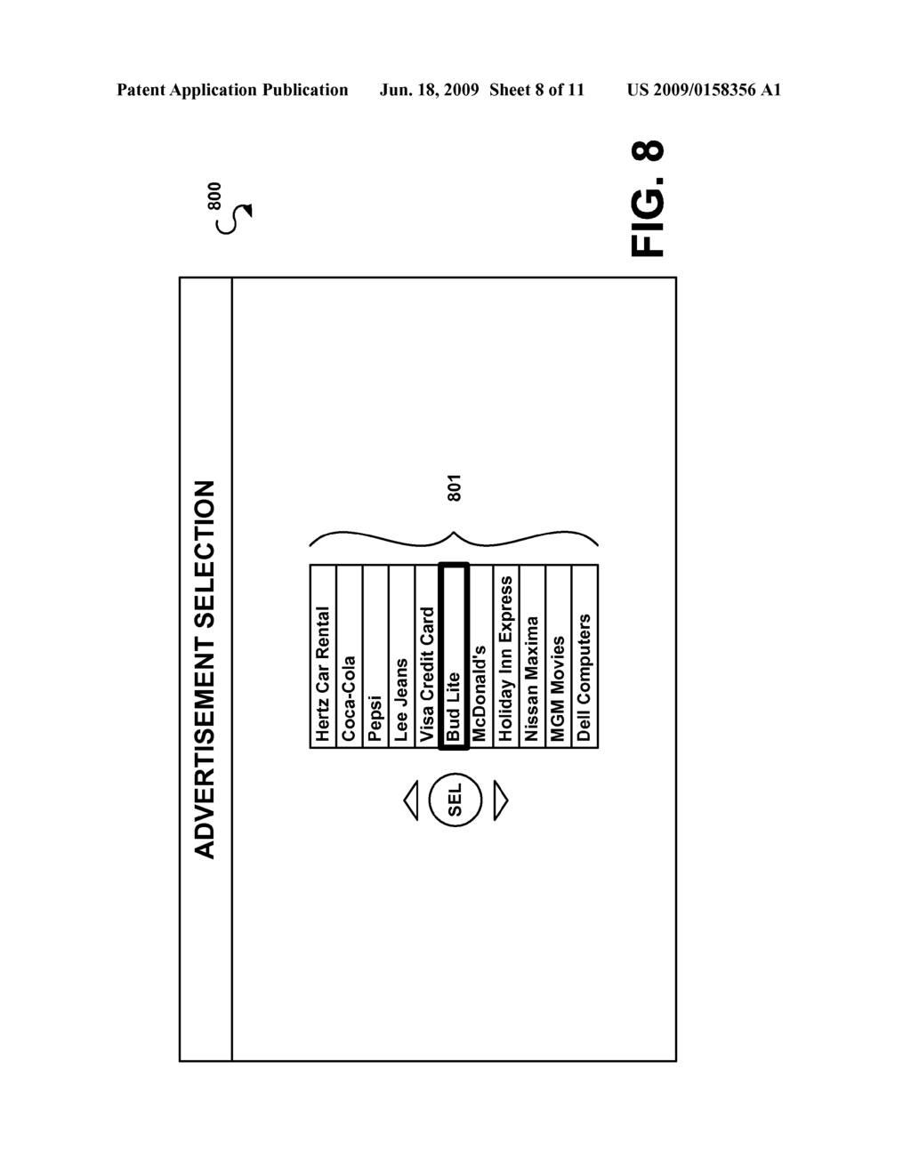 System and Method for Conveyance of Preferred Advertisement Categories - diagram, schematic, and image 09