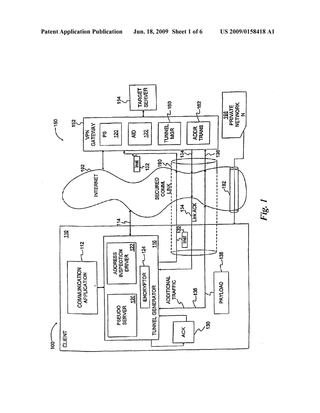 SYSTEMS AND METHODS FOR PROVIDING A VPN SOLUTION - diagram, schematic, and image 02