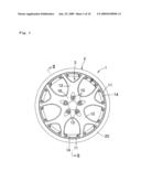 Wheel manufacturing method diagram and image