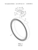 ADHESIVE TAPE CUTTING DEVICE diagram and image