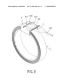 ADHESIVE TAPE CUTTING DEVICE diagram and image