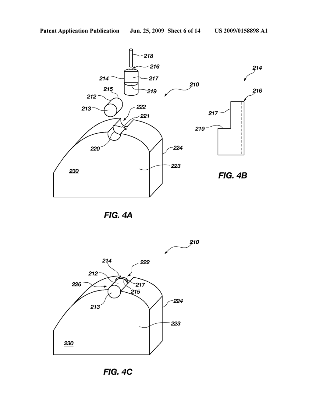 METHODS OF MANUFACTURING AND REPAIRING ROTARY DRILL BITS INCLUDING SUPPORT ELEMENTS AFFIXED TO THE BIT BODY AT LEAST PARTIALLY DEFINING CUTTER POCKET RECESSES - diagram, schematic, and image 07