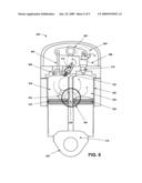 INTERNAL COMBUSTION ENGINE TWIN POWER UNIT HAVING AN OSCILLATING CYLINDER diagram and image