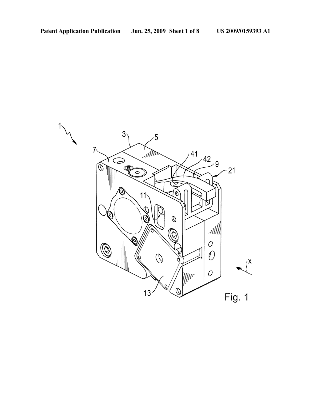 STOP MODULE, IN PARTICULAR FOR AUTOMATED MACHINING AND CONVEYOR DEVICES - diagram, schematic, and image 02