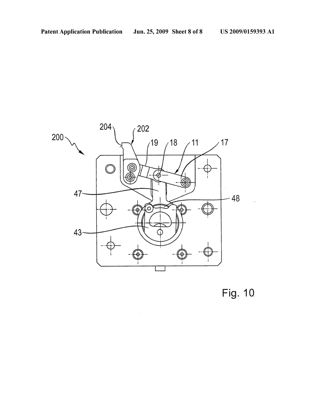 STOP MODULE, IN PARTICULAR FOR AUTOMATED MACHINING AND CONVEYOR DEVICES - diagram, schematic, and image 09