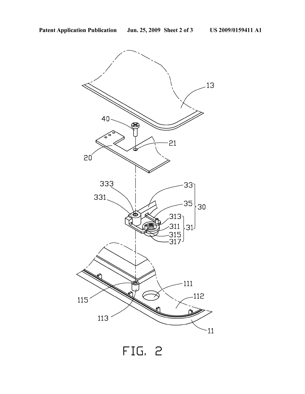 ELECTRONIC DEVICE AND OPERATIVE PUSH BUTTON THEREOF - diagram, schematic, and image 03