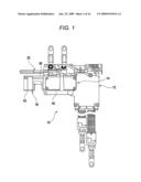 LEVER ENGAGEMENT TYPE ELECTRIC POWER SOURCE CIRCUIT BREAKER diagram and image