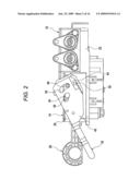 LEVER ENGAGEMENT TYPE ELECTRIC POWER SOURCE CIRCUIT BREAKER diagram and image