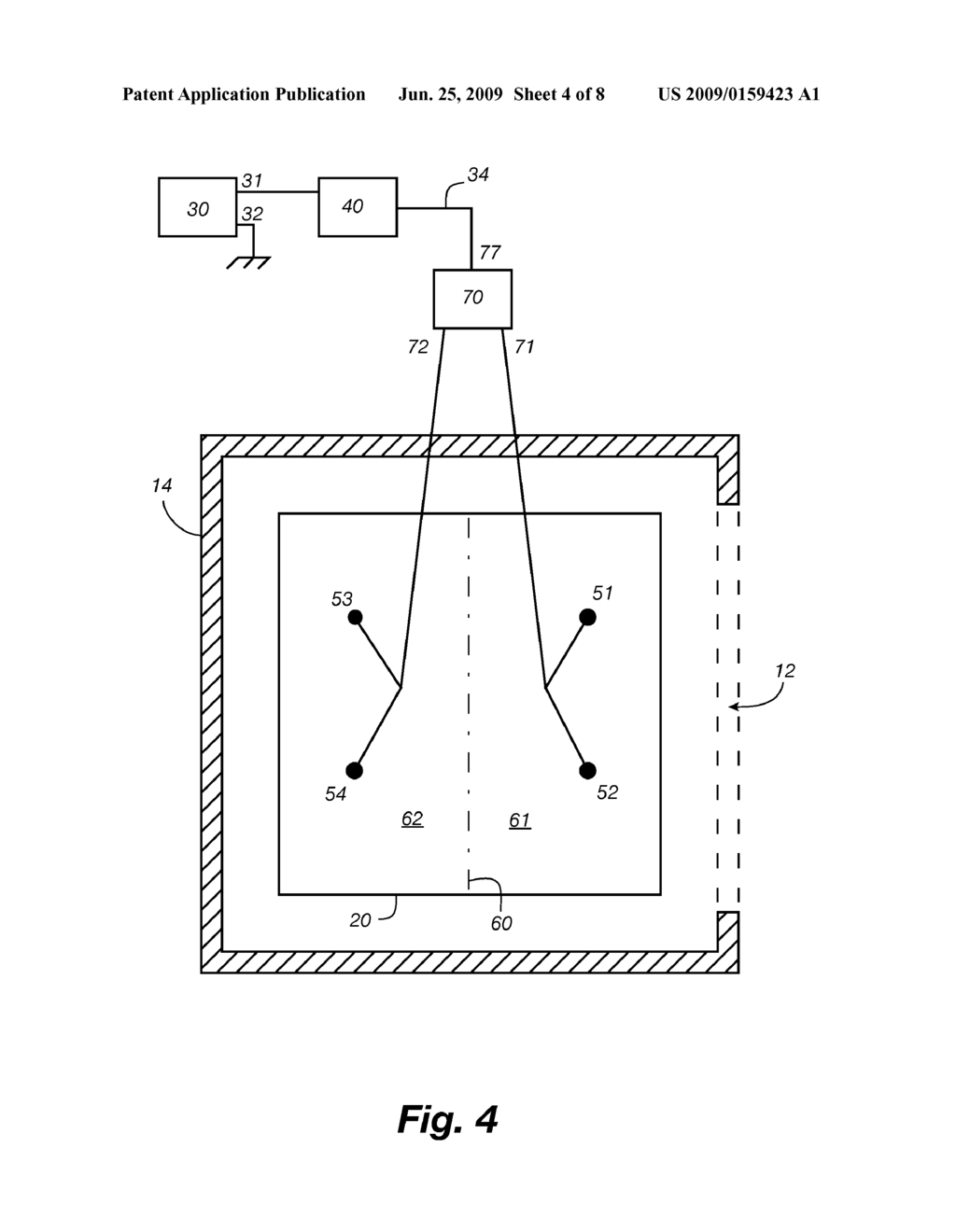 Asymmetrical RF Drive for Electrode of Plasma Chamber - diagram, schematic, and image 05