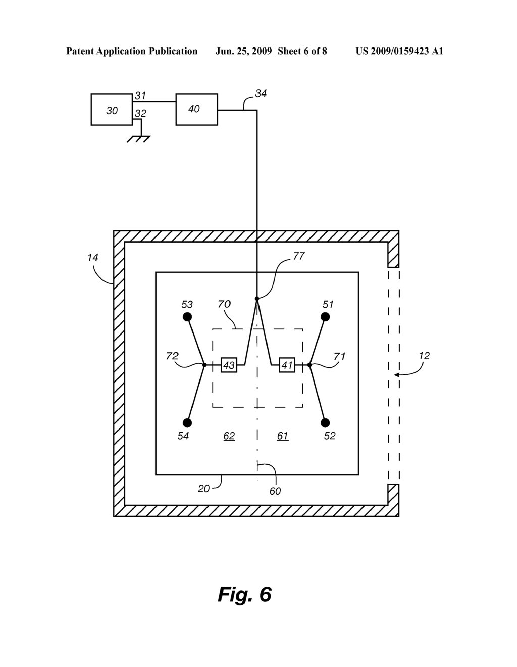 Asymmetrical RF Drive for Electrode of Plasma Chamber - diagram, schematic, and image 07