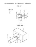 Thin-film deposition apparatus using discharge electrode and solar cell fabrication method diagram and image