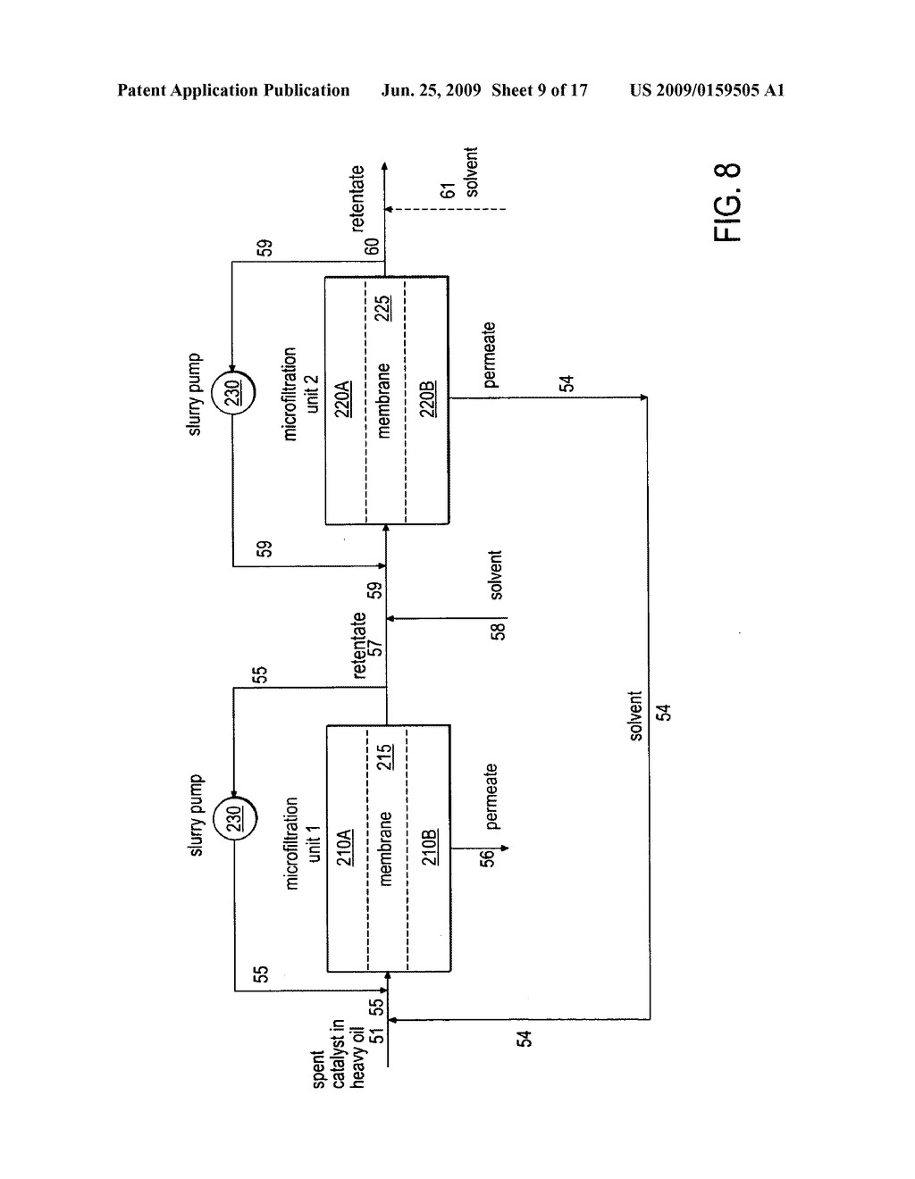 HEAVY OIL UPGRADE PROCESS INCLUDING RECOVERY OF SPENT CATALYST - diagram, schematic, and image 10