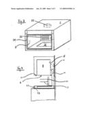 Cooking Appliance which is Mounted in an Elevated Manner diagram and image