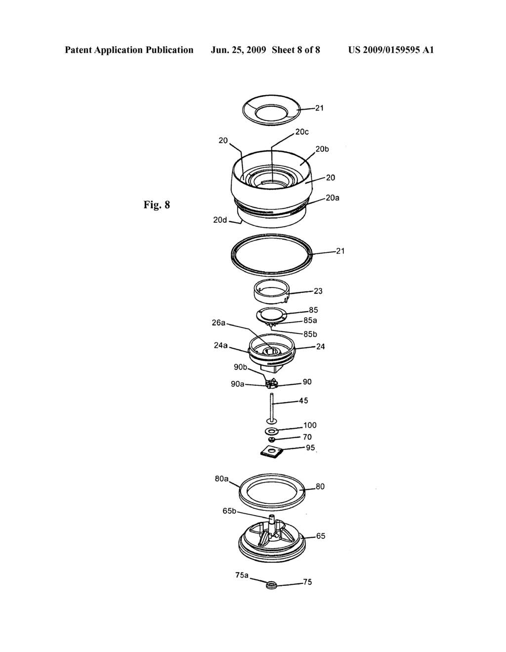 Beverage container lid - diagram, schematic, and image 09