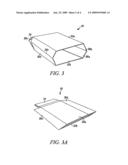 Collapsible receptacle for flexible beverage container diagram and image