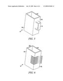 Collapsible receptacle for flexible beverage container diagram and image