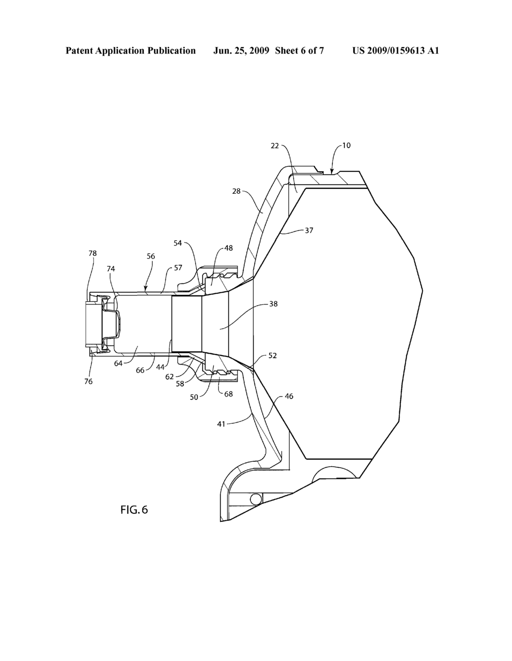 DISPENSER AND FLEXIBLE CONTAINER FOR LIQUID FOOD PRODUCT - diagram, schematic, and image 07