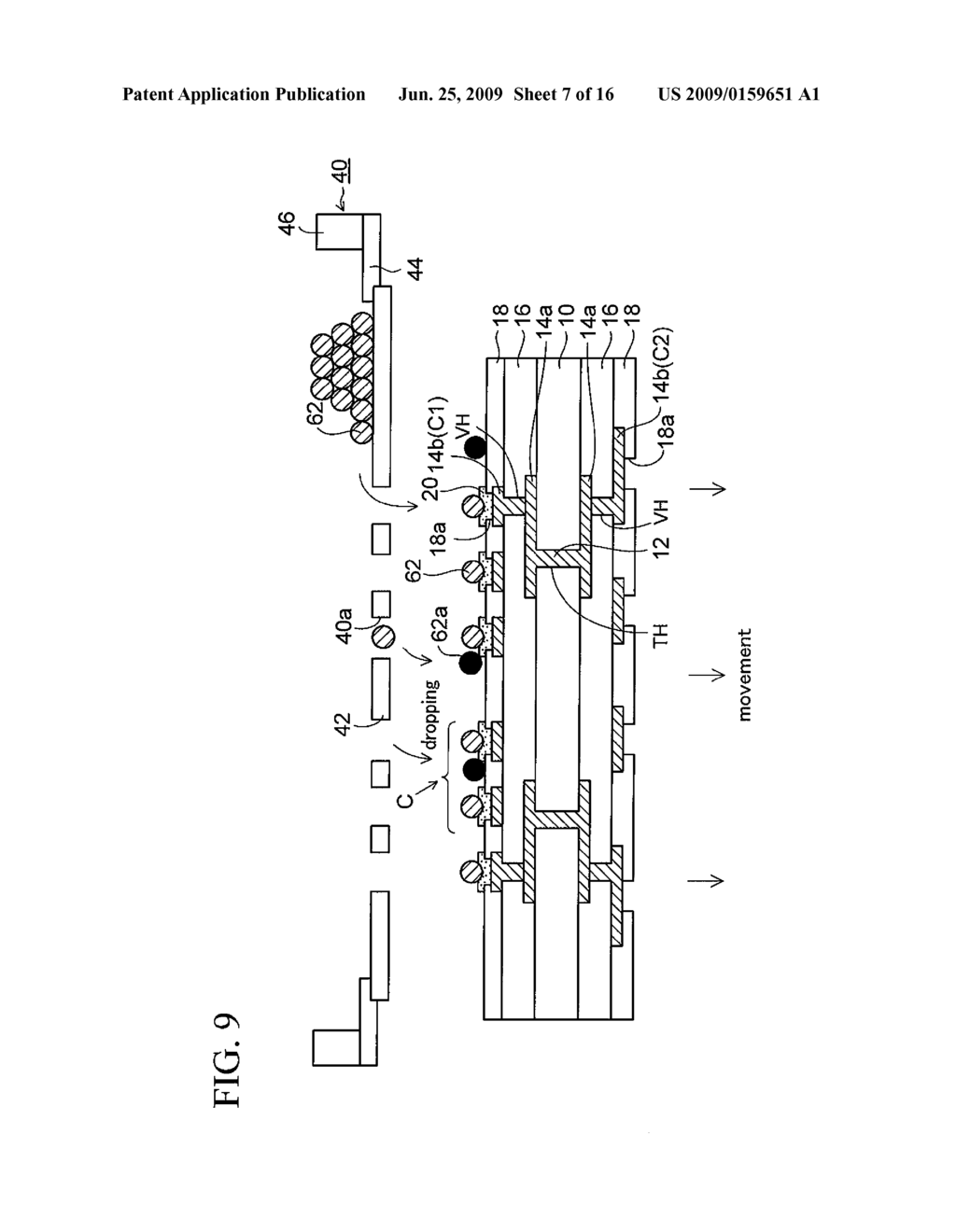 CONDUCTIVE BALL MOUNTING METHOD AND SURPLUS BALL REMOVING APPARATUS - diagram, schematic, and image 08