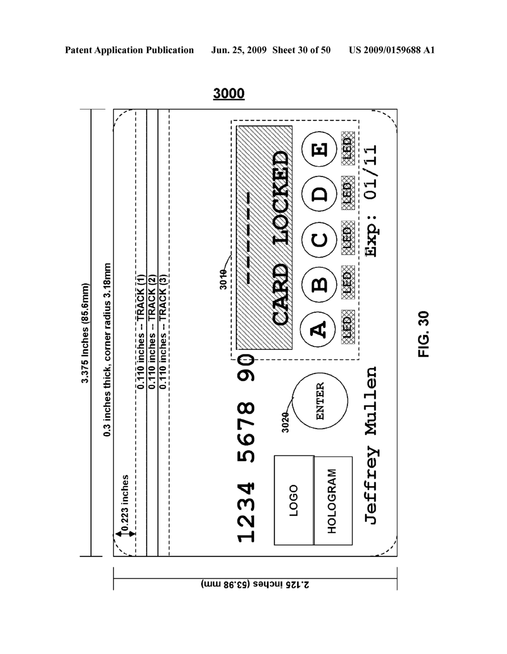 PAYMENT CARDS AND DEVICES WITH DISPLAYS, CHIPS, RFIDS, MAGNETIC EMULATORS, MAGNETIC DECODERS, AND OTHER COMPONENTS - diagram, schematic, and image 31