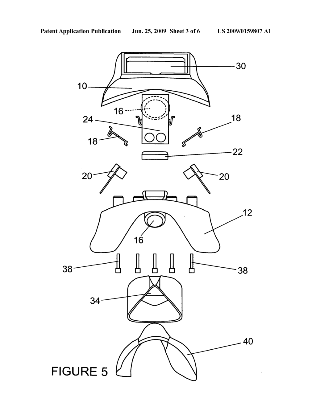 Orofacial radiation detection device for detection of radionuclide contamination from inhalation - diagram, schematic, and image 04