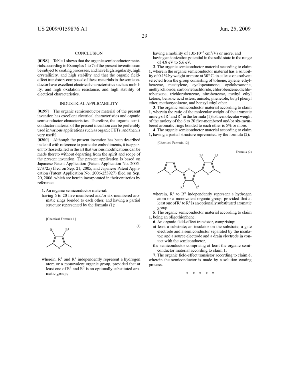 ORGANIC SEMICONDUCTOR MATERIAL AND ORGANIC FIELD EFFECT TRANSISTOR - diagram, schematic, and image 33